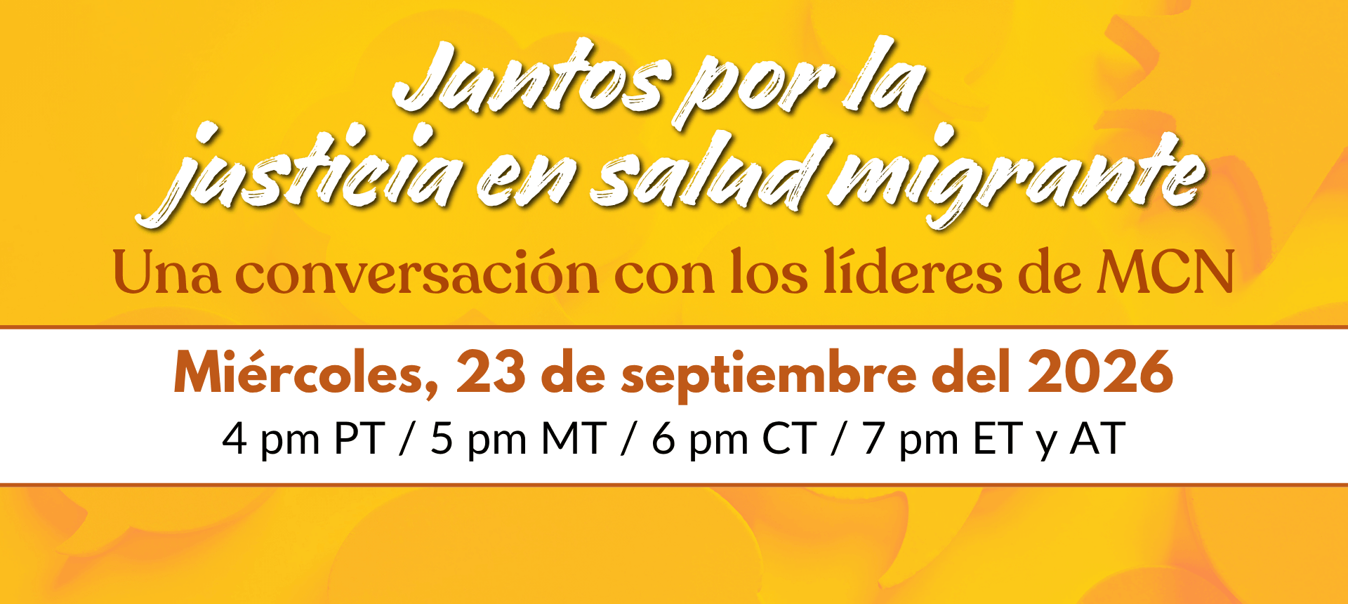 Juntos por la justicia en salud migrante