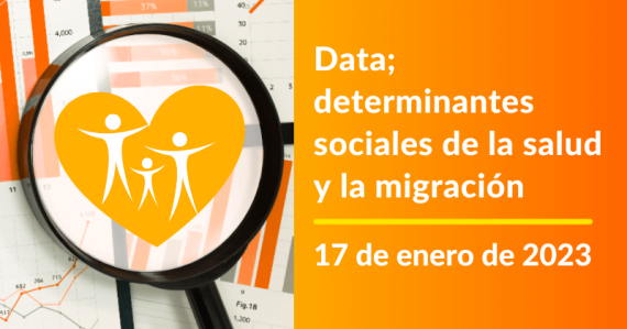 Data; determinantes sociales de la salud y la migración