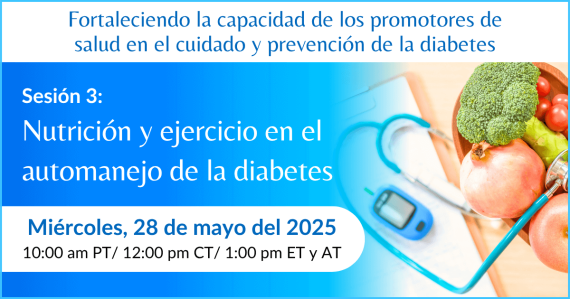 Nutrición y ejercicio en el automanejo de la diabetes