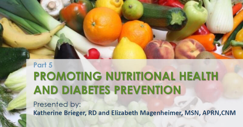 Promoting Nutritional Health and Diabetes Prevention in Migration Health ENG