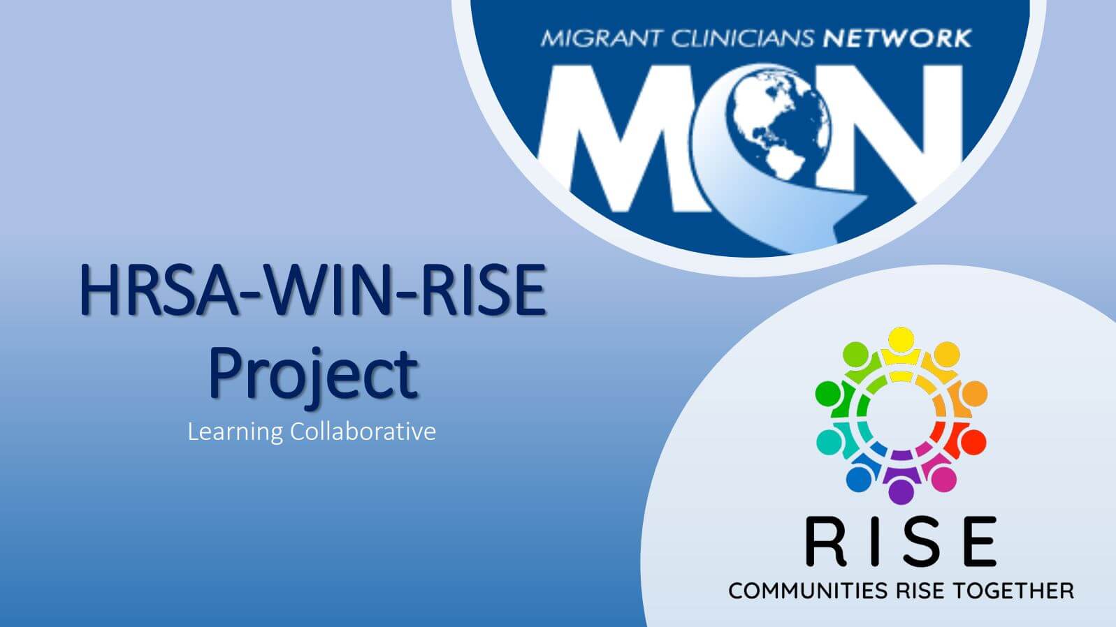 2021 HRSA-WIN-RISE Project: Report Training