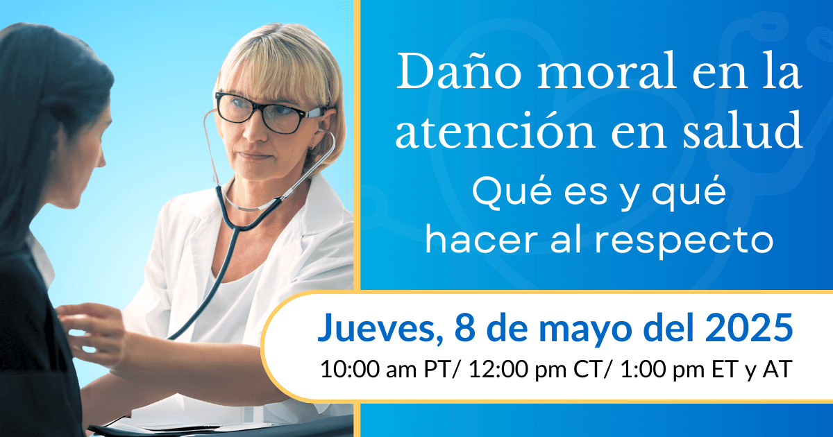 Daño moral en la atención en salud: Qué es y qué hacer al respecto.