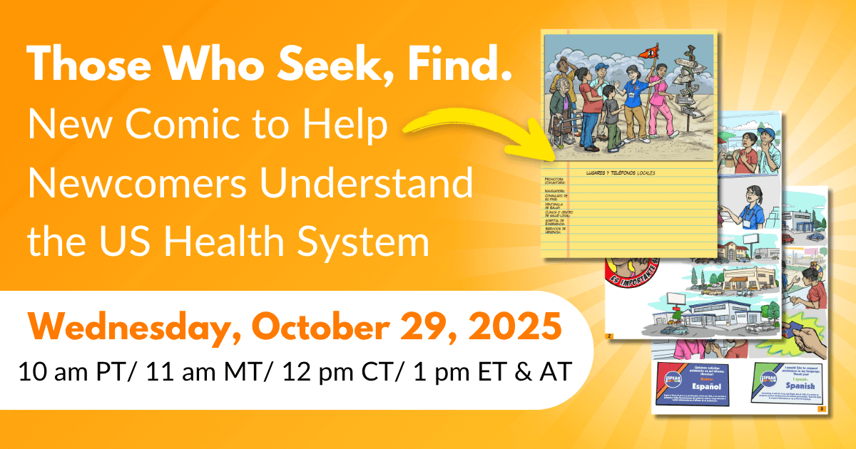 Those Who Seek, Find: New Comic to Help Newcomers Understand the US Health System
