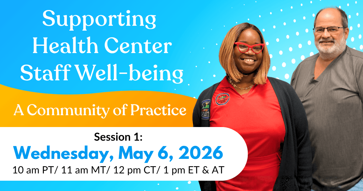 Supporting Health Center Staff Well-being: A Community of Practice