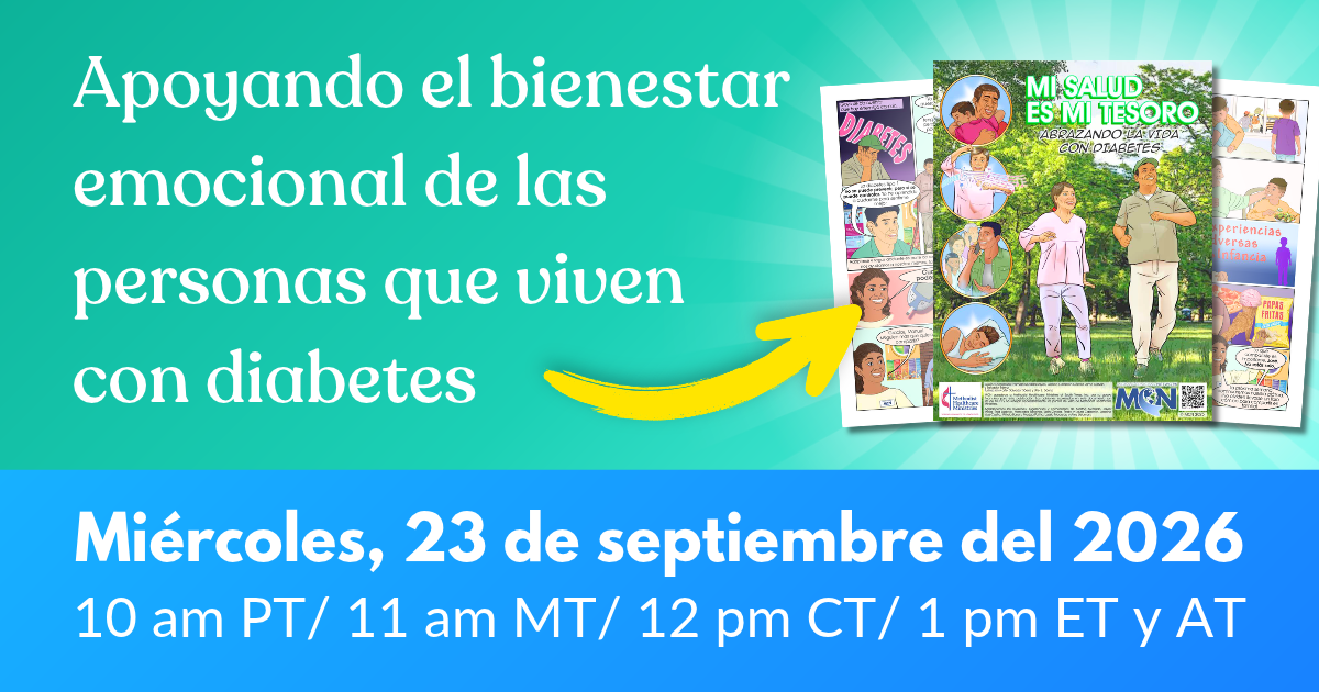 Apoyando el bienestar emocional de las personas que viven con diabetes